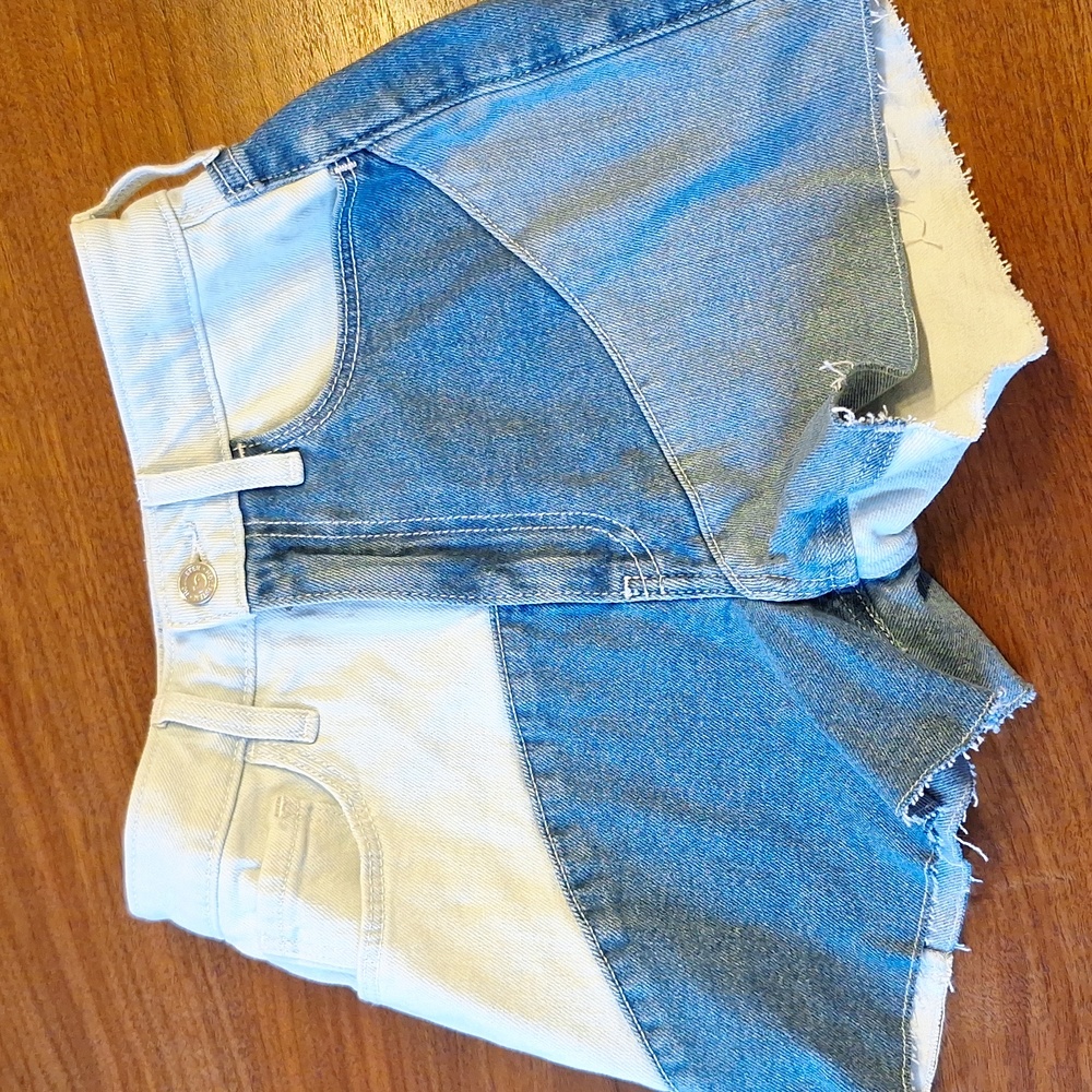 Hollister ultra high-rise denim shorts